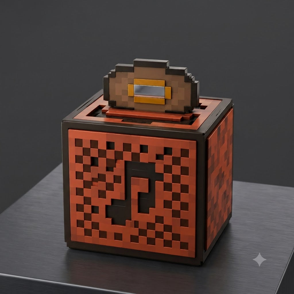 Retro Pixel-Style Bluetooth Music Box